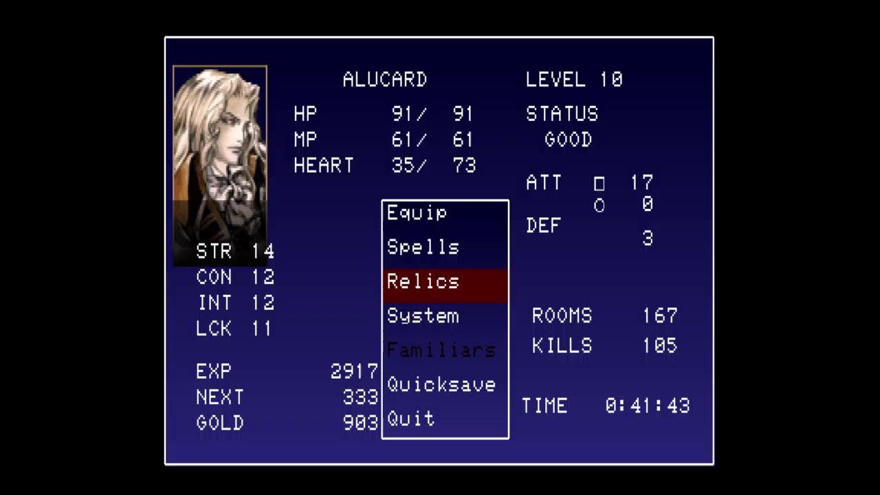 Castlevania symphony of the night first playthrough from my PS4. It wasn't something amazing YET #2