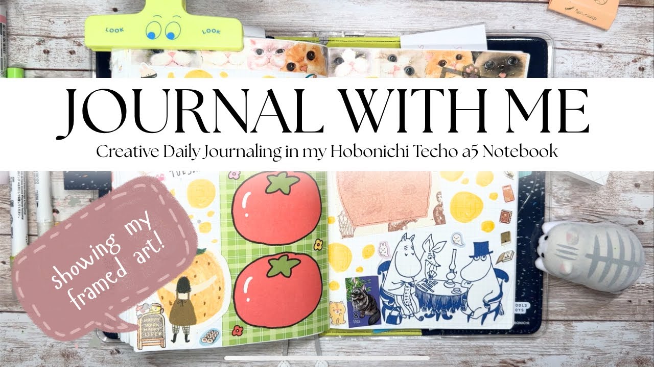 Daily Journal With Me | Hobonichi Techo a5 Notebook