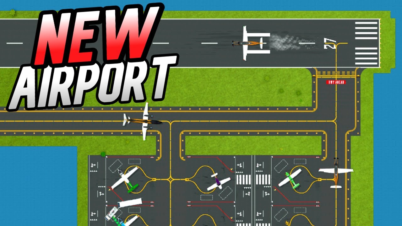 I Built a Small Airport Based on PROFITS in Airport CEO