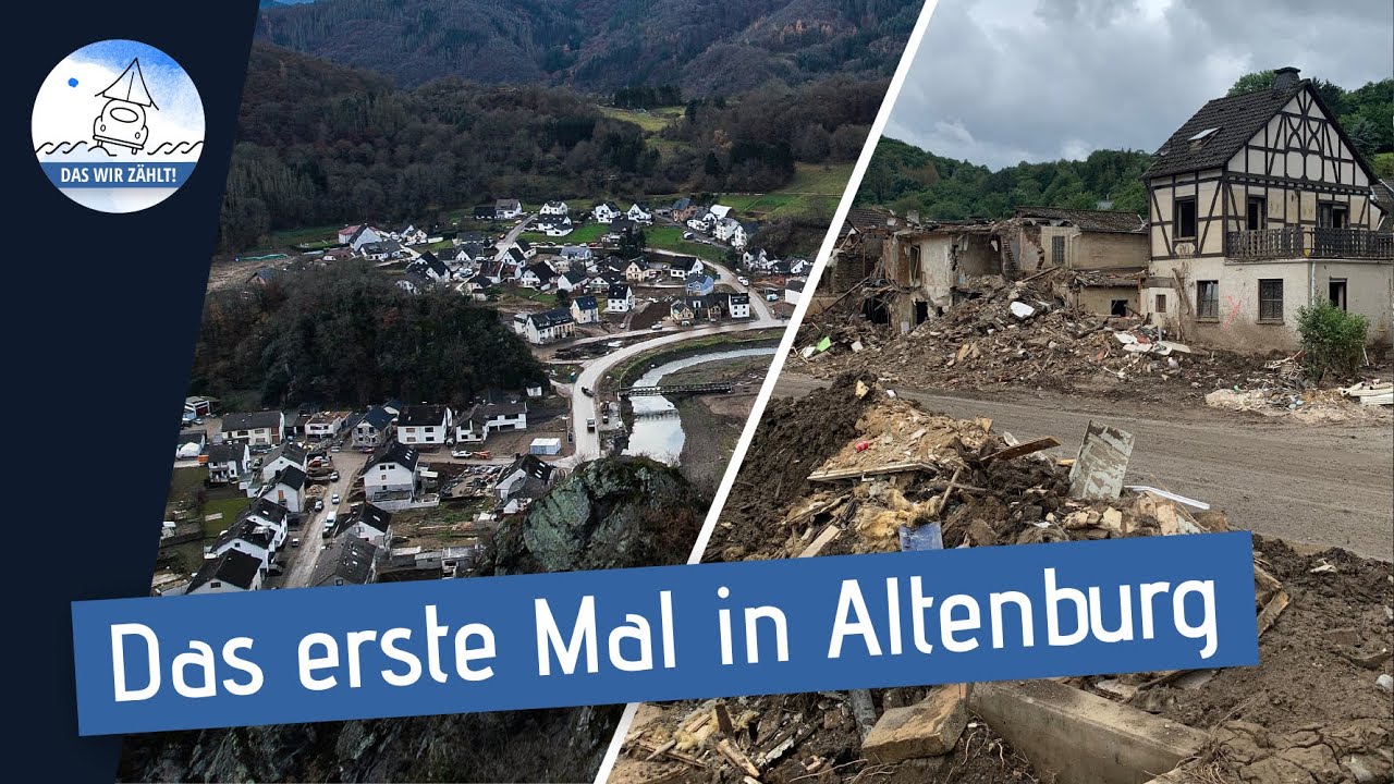 DZN Hochwasserhilfe: Das erste Mal in Altenburg