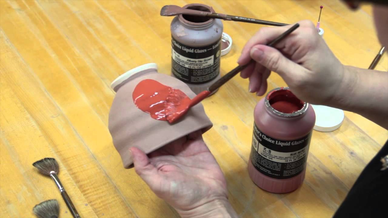 Tracy - Layering Potter's Choice by Brushing