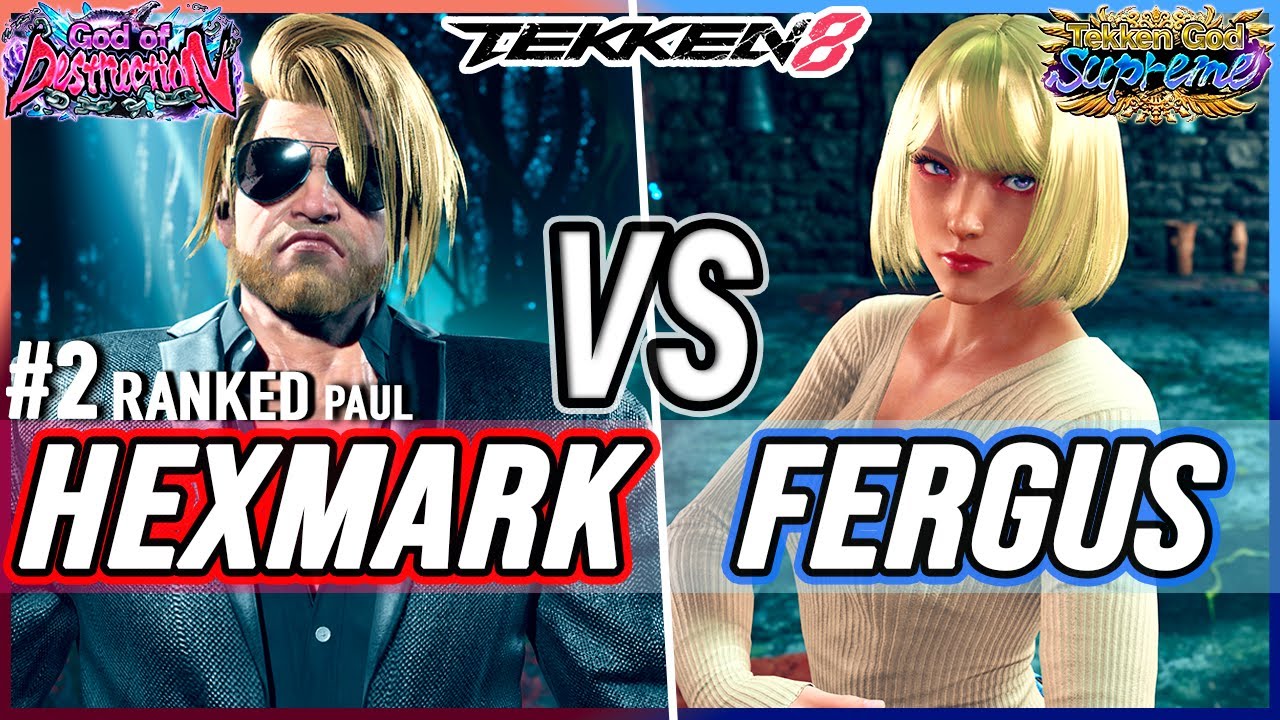 T8 🔥 Hexmark (#2 Ranked Paul) vs Fergus (Lili) 🔥 Tekken 8 High Level Gameplay
