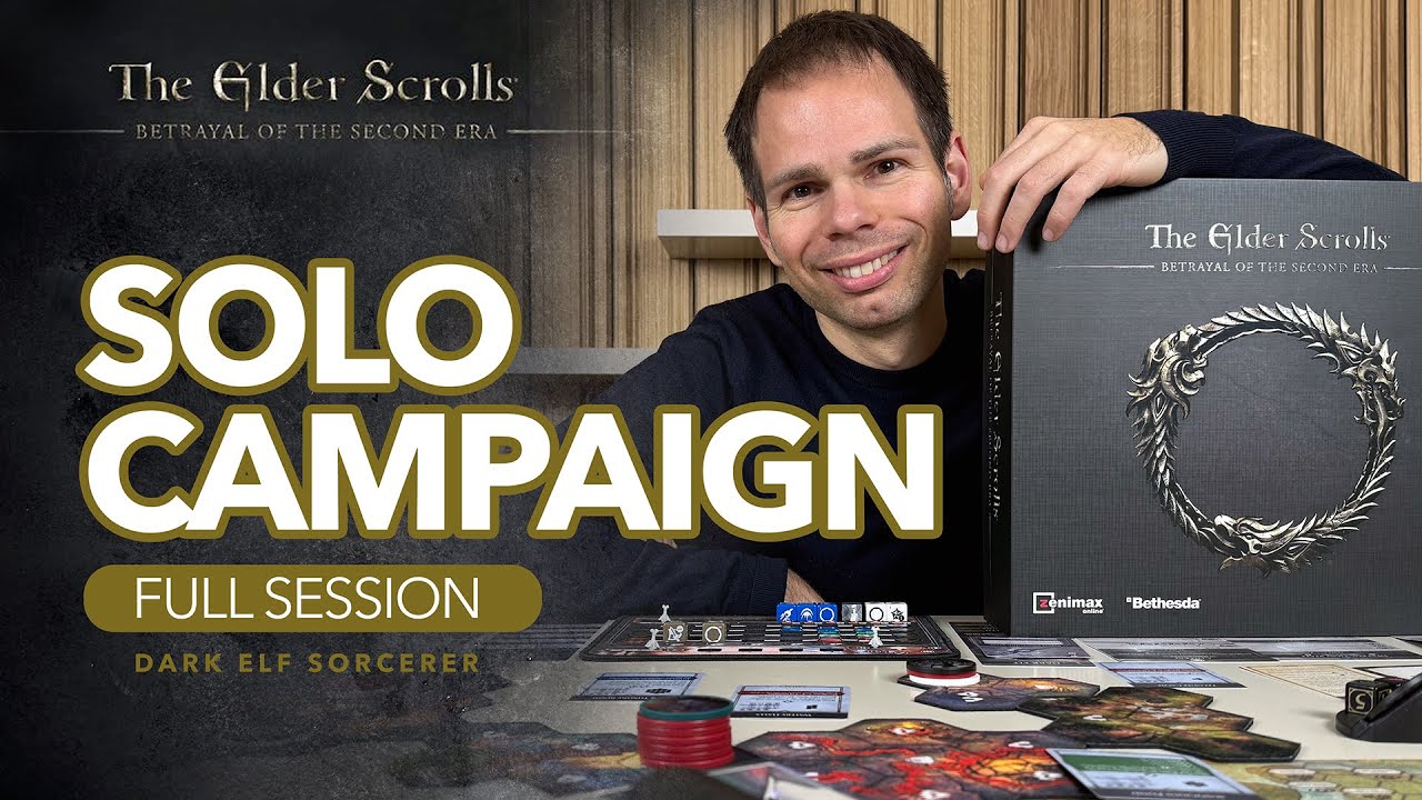 Elder Scrolls Solo Campaign Playthrough: Dark Elf Sorcerer | Betrayal Of The Second Era