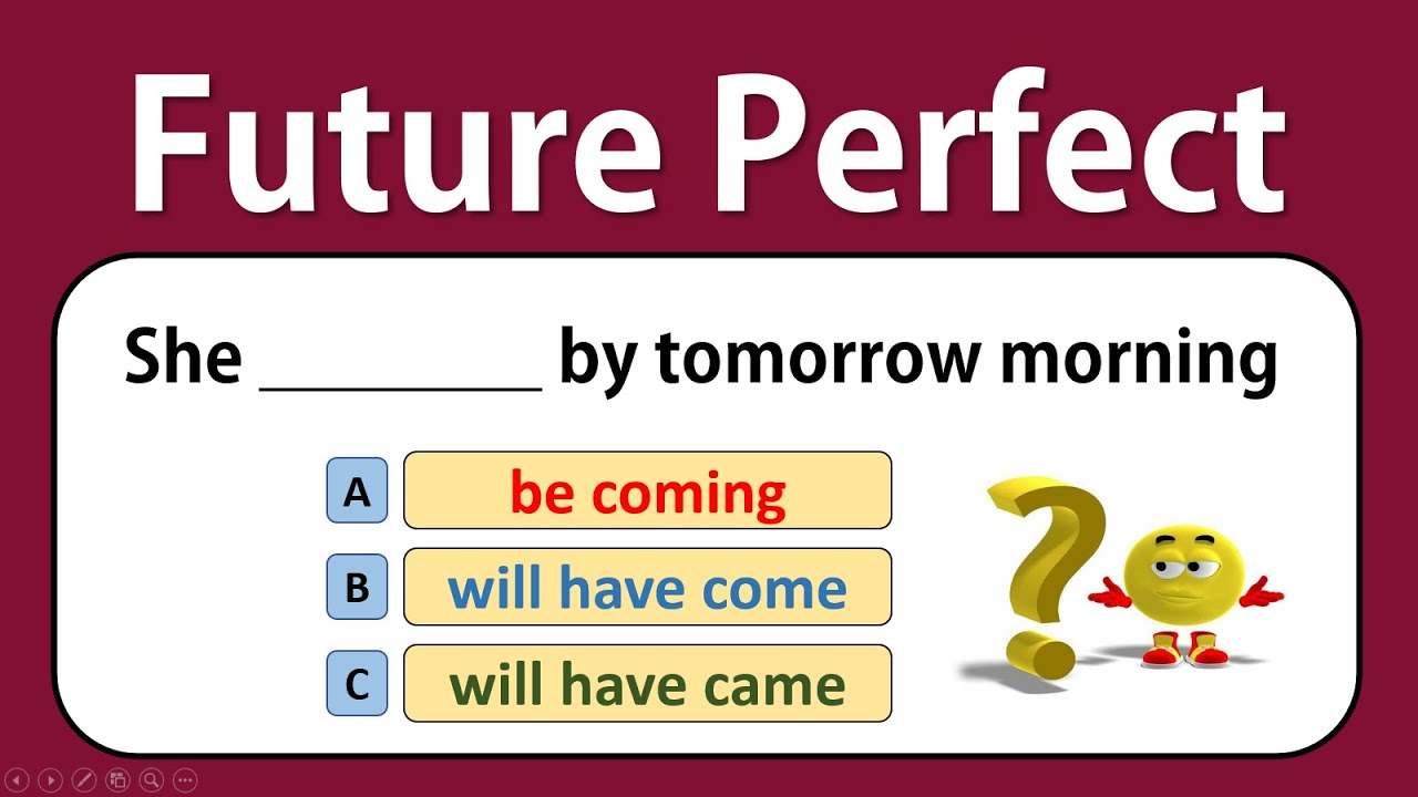 Future Perfect | ТЕСТ ПО БУДУЩЕМУ СОВЕРШЕННОМУ ВРЕМЕНИ | Тест по грамматике