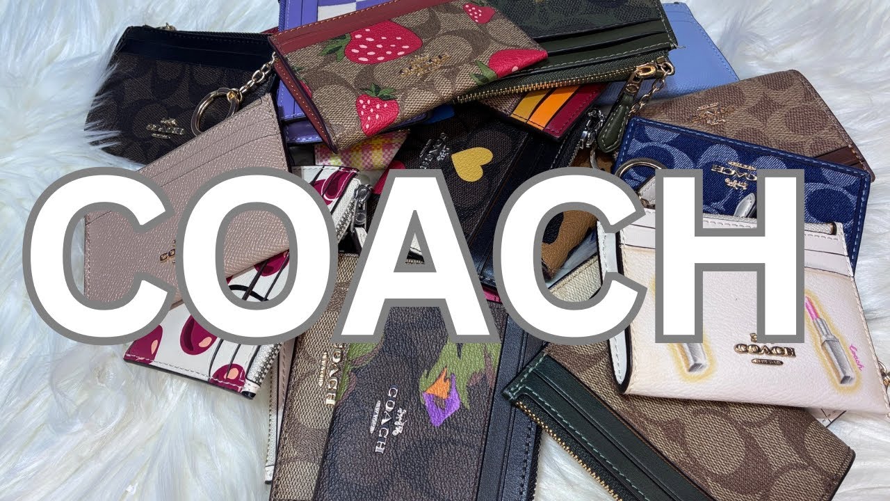 Коллекция тонких чехлов для удостоверений личности COACH #coach