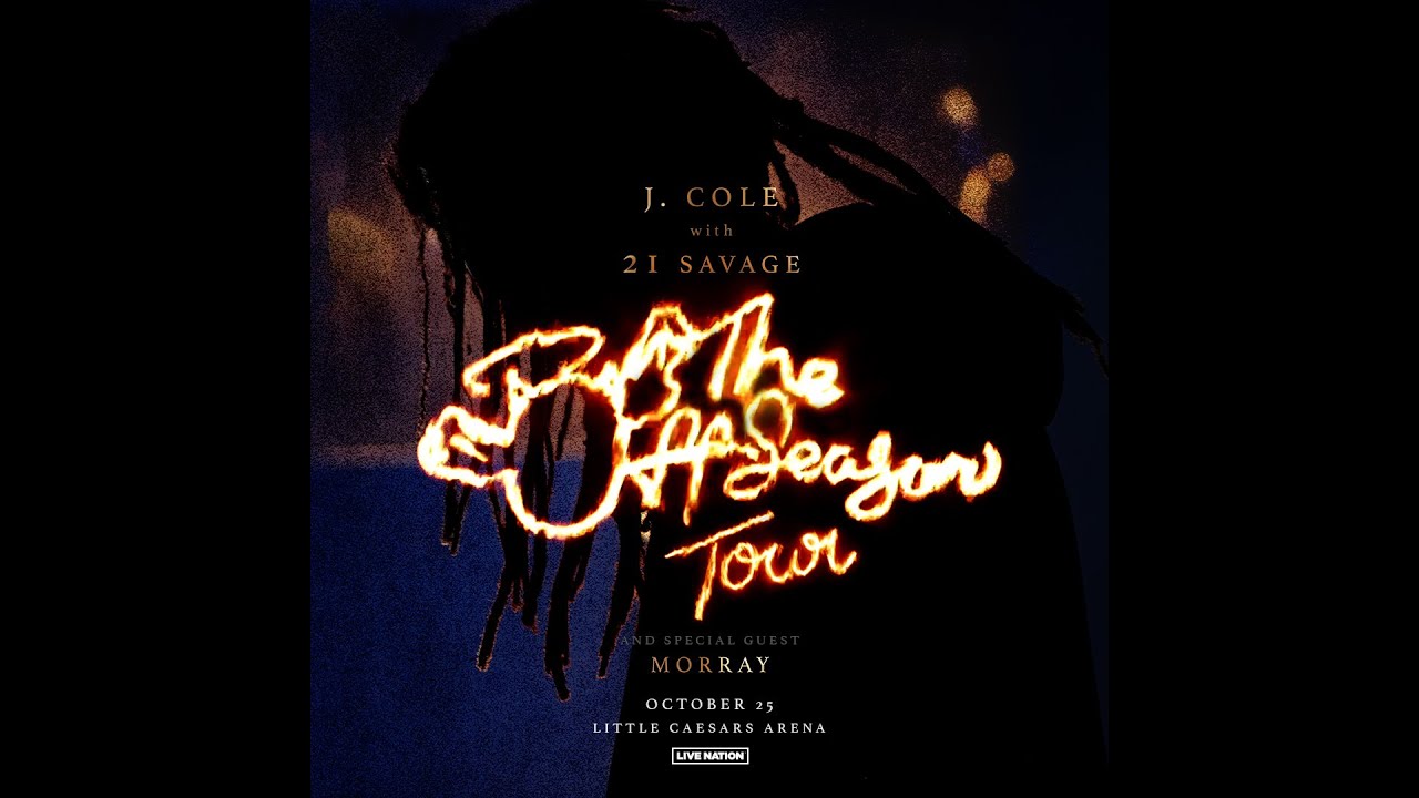 J Cole - The Off Season Tour - Brooklyn, New York, Barclays Center October 2nd 2021