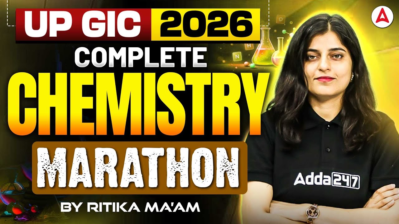 UP GIC 2026 | Complete Chemistry Marathon Class | By Ritika Ma'am 🔥
