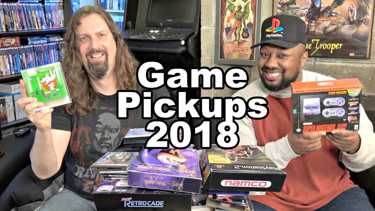 NEW GAME Pickups for 2018 - 47 Games from Reggie & Metal Jesus