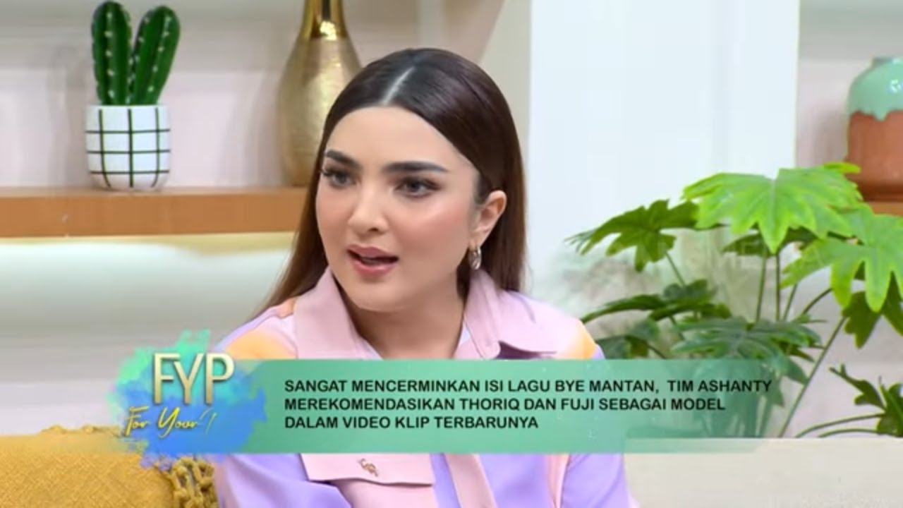 Cerita Ashanty Mempertemukan Thariq dan Fuji Di Video Klip 