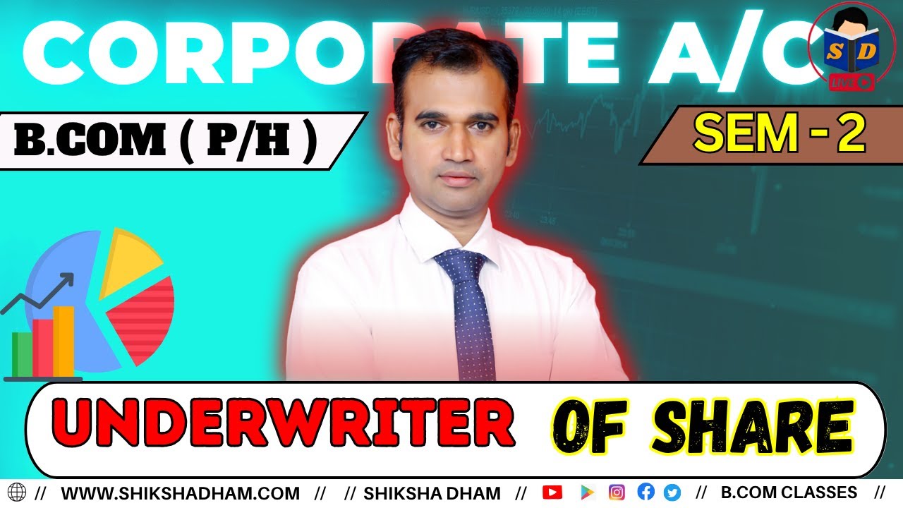 Corporate A/C || Underwriter of Share || Part - 01 || By Anuj Sir