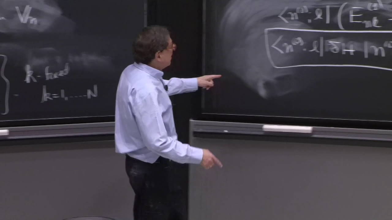 L2.4 Degenerate Perturbation Theory: Leading energy corrections