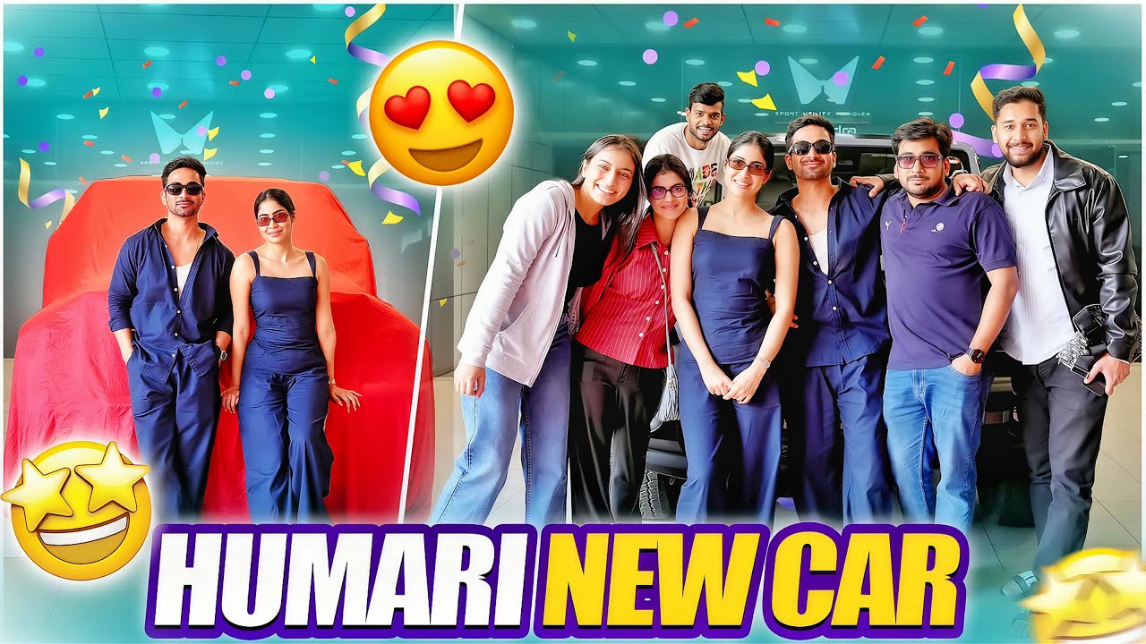 Humari new car aagayi 