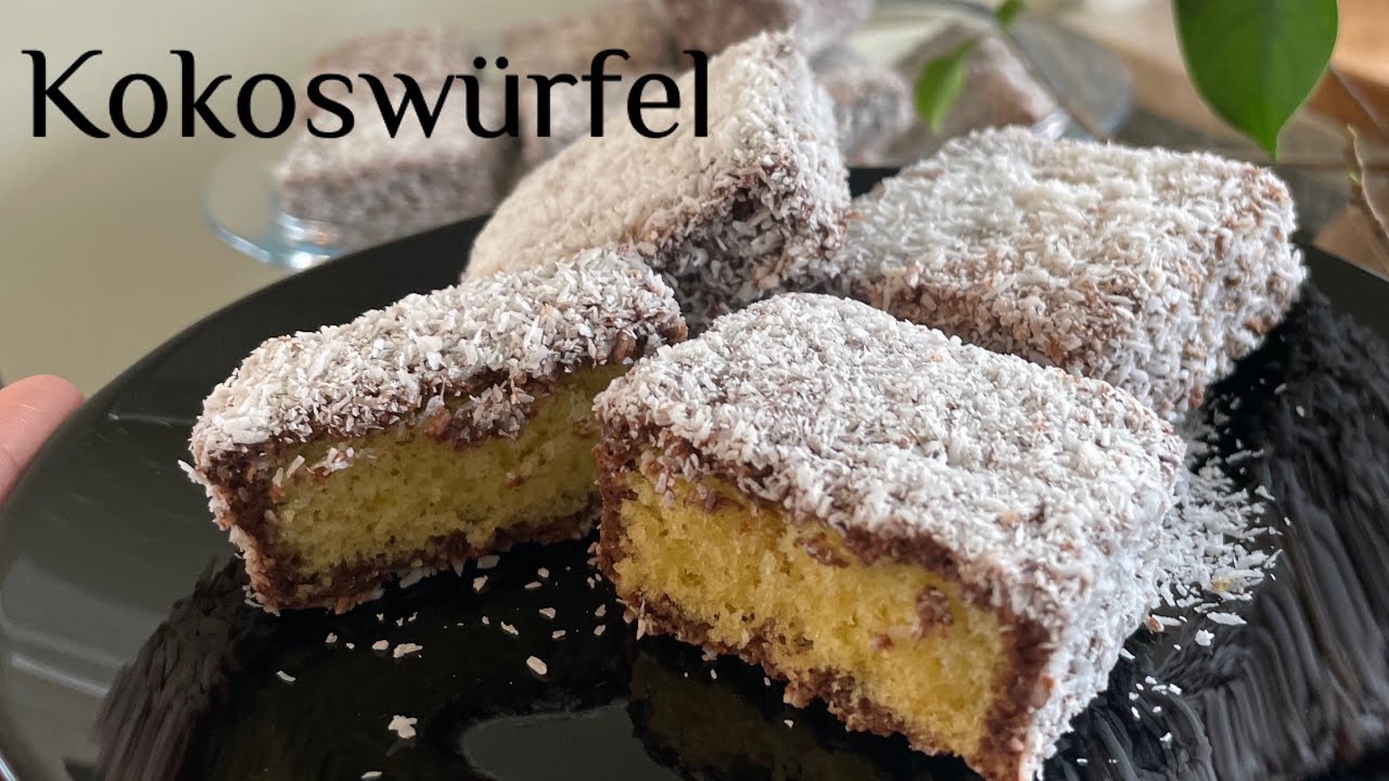 Kokoswürfel Rezept ￼ | einfach und lecker , musst du unbedingt probieren ￼￼