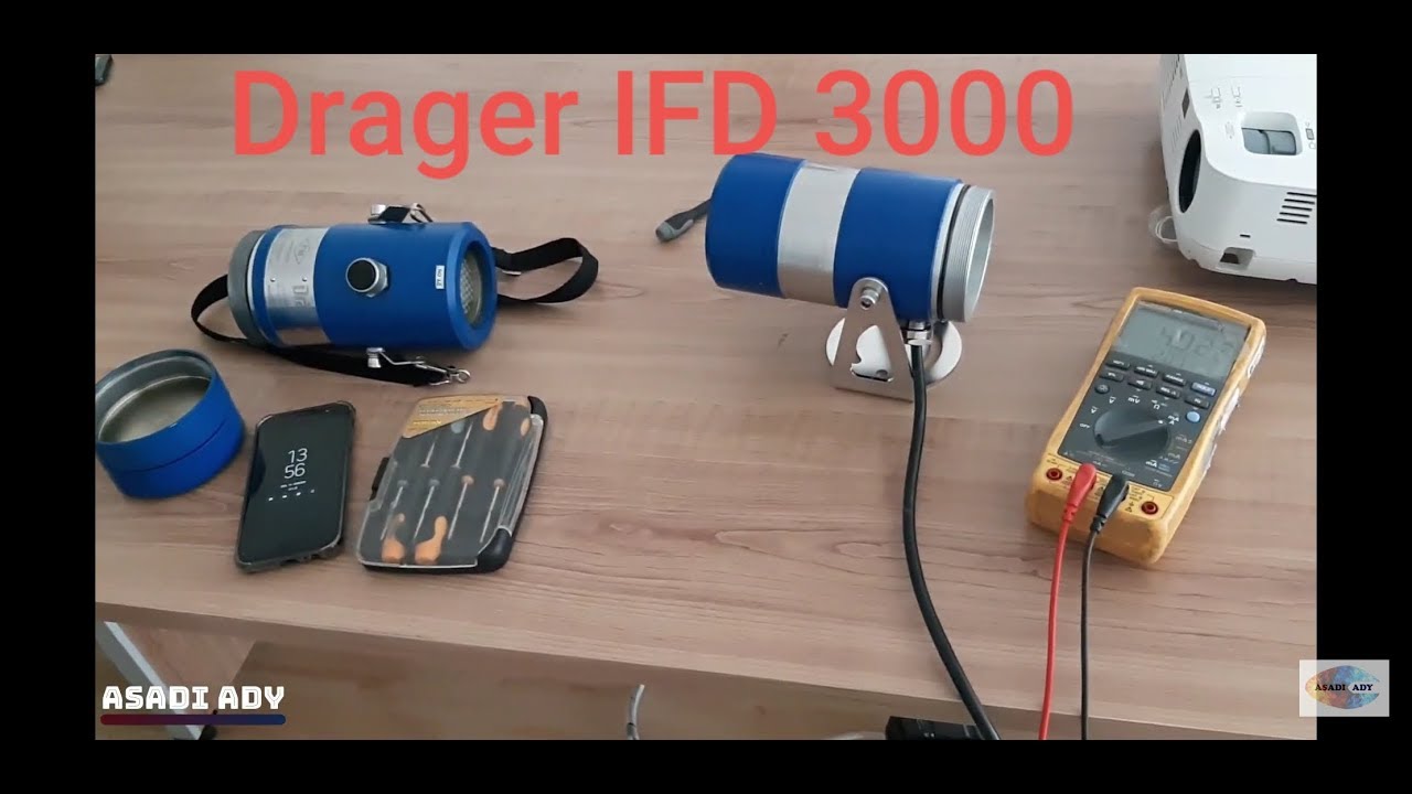 Test Imaging Flame Detector 3000 Dräger use Flame Simulator FS5000 || Test Fungsi IFD 3000 GRAGER