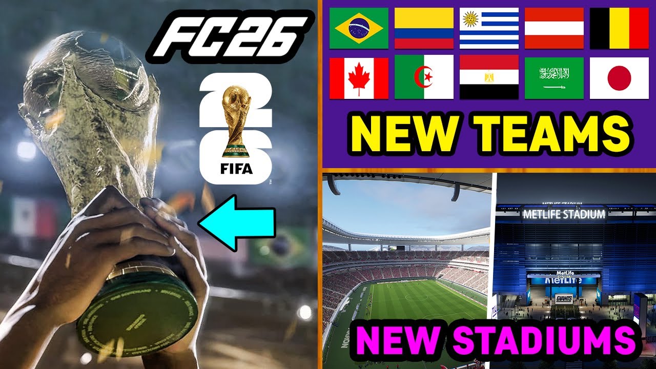 EA FC 26 *NEW UPDATE* - FIFA WORLD CUP 2026 IS CONFIRMED ✅