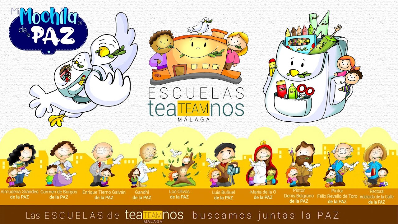 Mi Mochila es de la Paz | teaTEAMnos