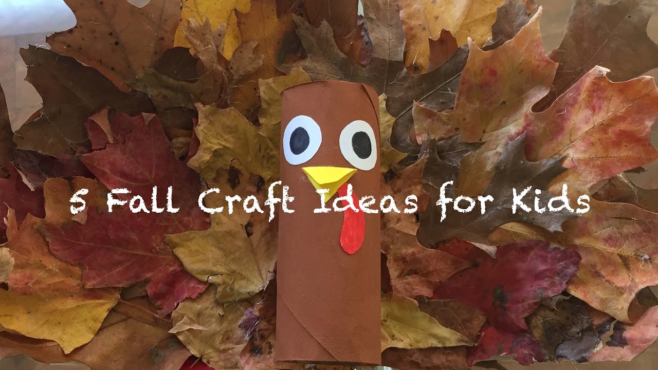 【5 Fall Recycled Craft Ideas】Montessori Art Project Ideas