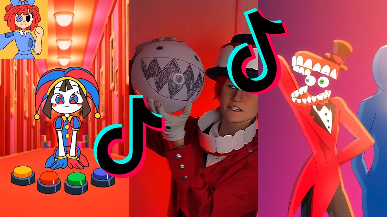 The Amazing Digital Circus, FNAF and Poppy Playtime (ART, ANIMATION, COSPLAY) TikTok Compilation #1
