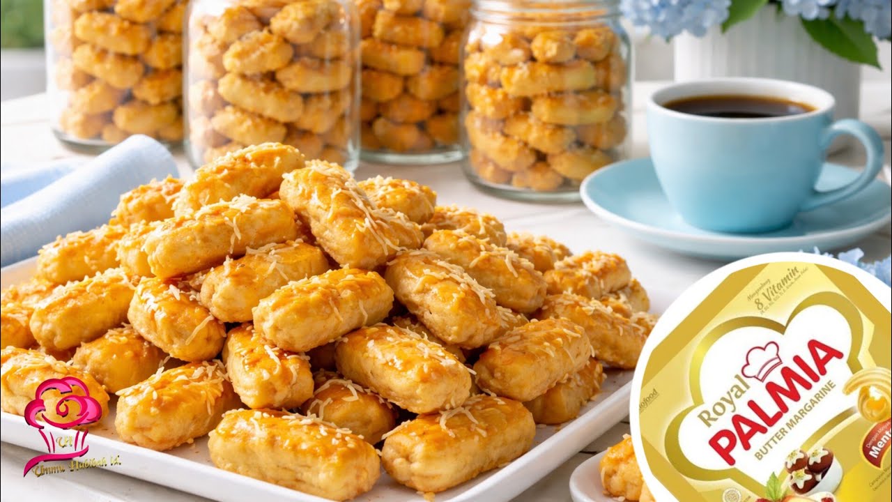 KUE KERING LEBARAN 2026 TERBARU | RESEP KASTENGEL ROYAL PALMIA 1/2 KG TEPUNG RENYAH WANGI🤤