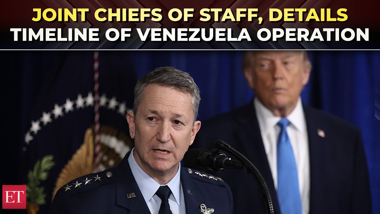Air Force Gen. Dan Caine gives timeline of military operation that captured Maduro in Venezuela