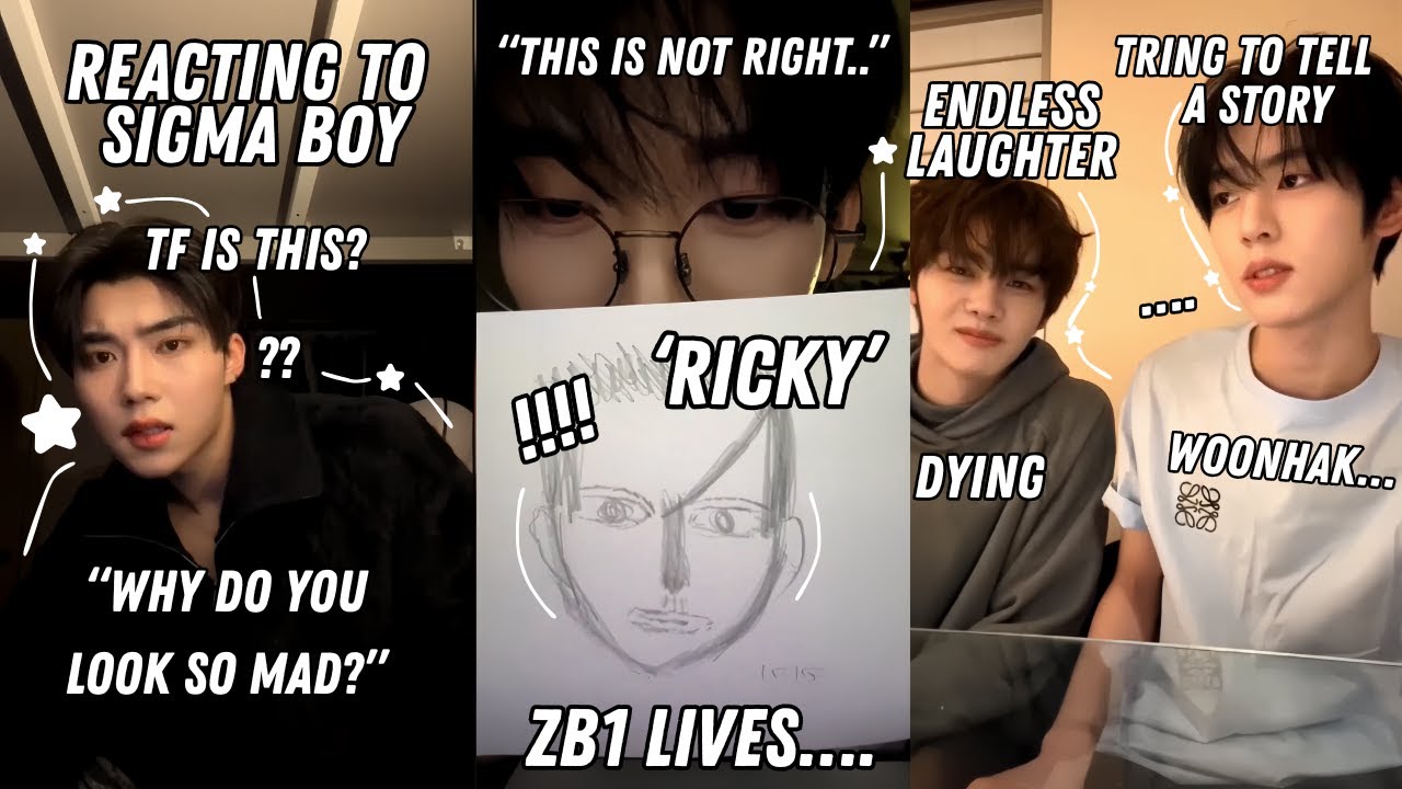 ZB1 doing the most random things in their lives...