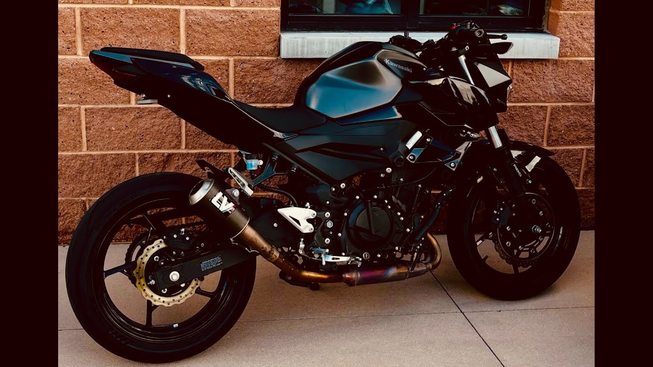 Kawasaki Z400 Sound POV Canyon