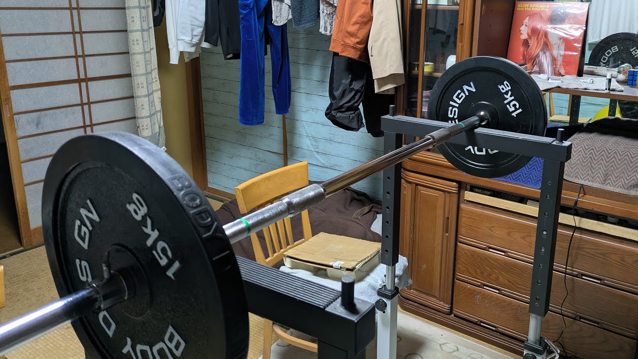 スクワットMAXチャレンジ