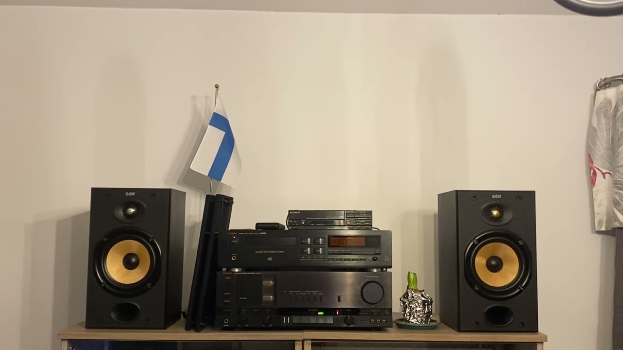 B&W DM601 + Luxman LV105 part2