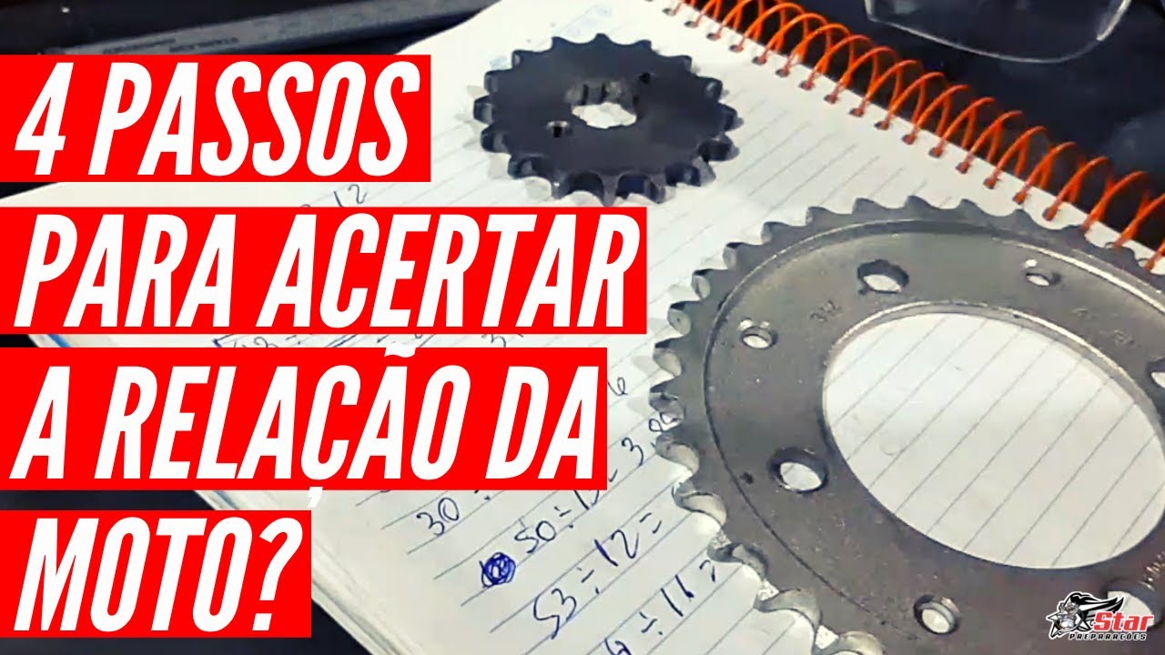 4 Passos Para Acertar a Relação da Moto I Star Preparações