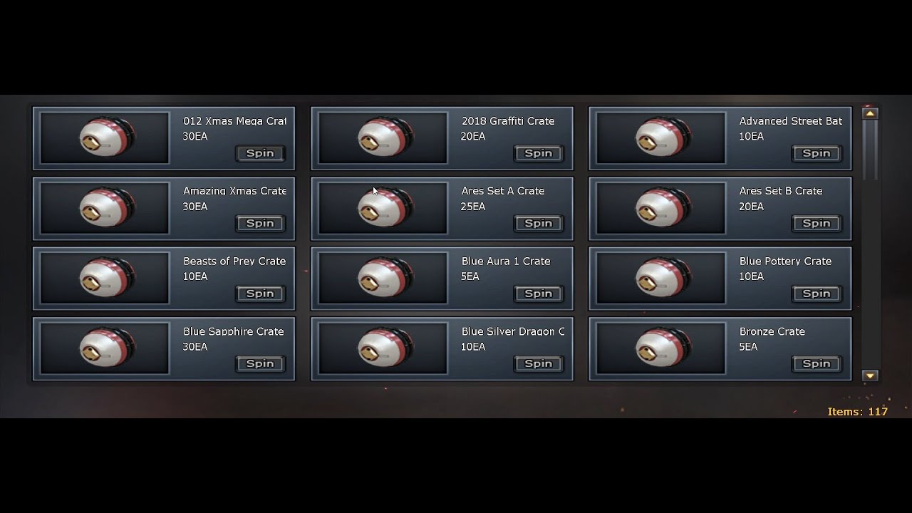 Crossfire West +1000 Creates With The new Bulk Crate-Opening system