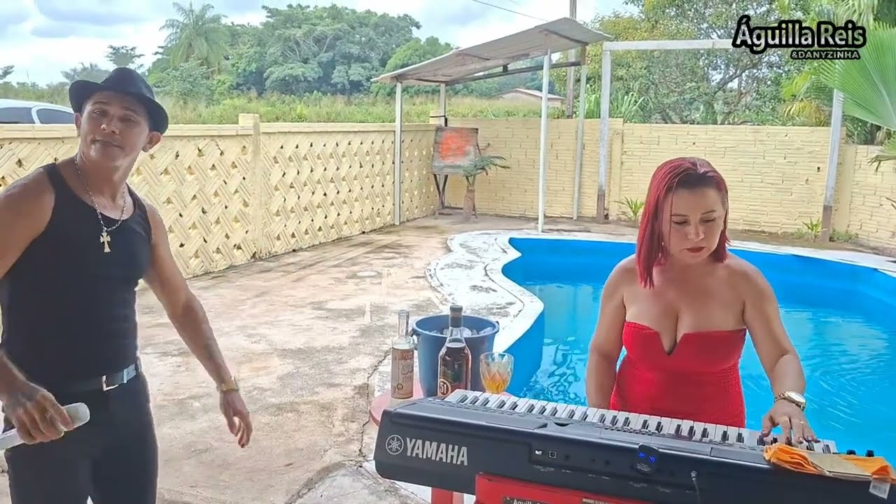 ÁGUILLA REIS E DANYZINHA EM CASA AO VIVO 