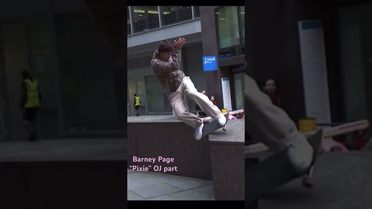 Barney Pages’ new part from OJ.  