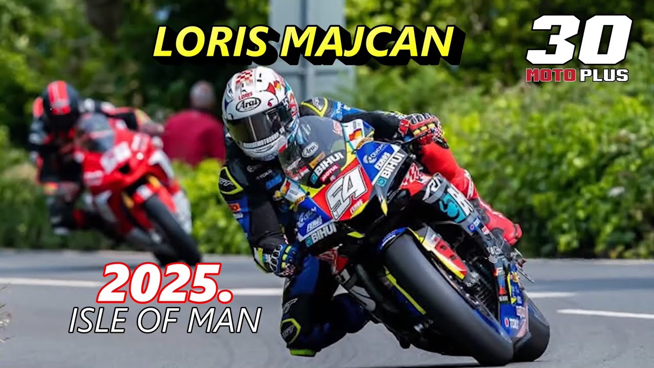 ISLE OF MAN TT 2025🔴LORIS MAJCAN / 550.Moto 30+