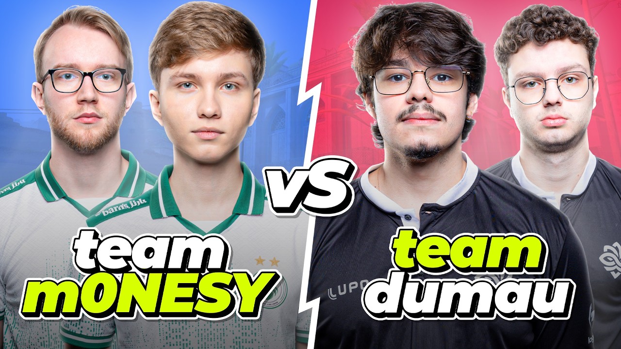 M0NESY vs SAADZIN on FACEIT with Utility Guide, Multi POV & Voice Comms (Dust2)