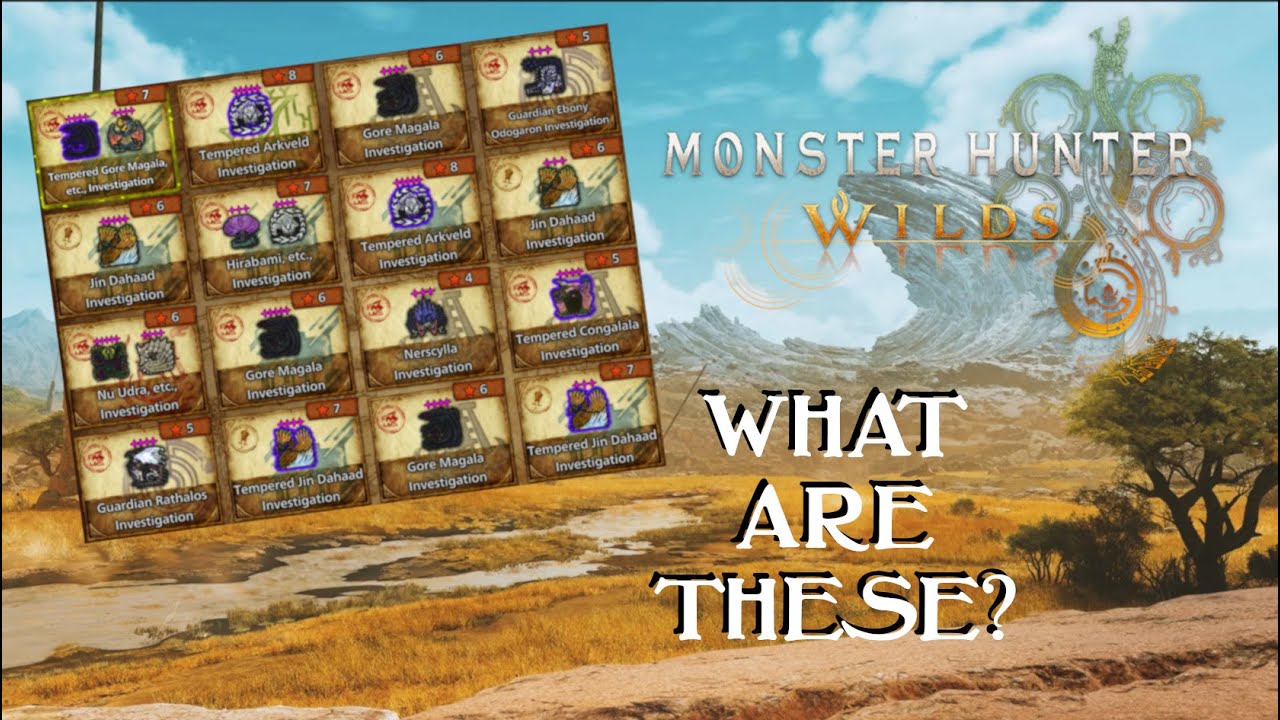 How investigations/Quests work | Monster Hunter Wilds