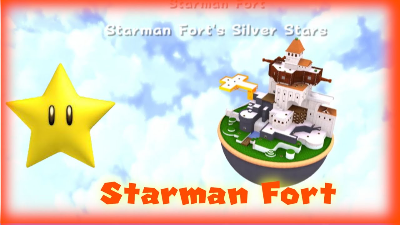 Super Mario Galaxy 2 Custom Level: Starman Fort
