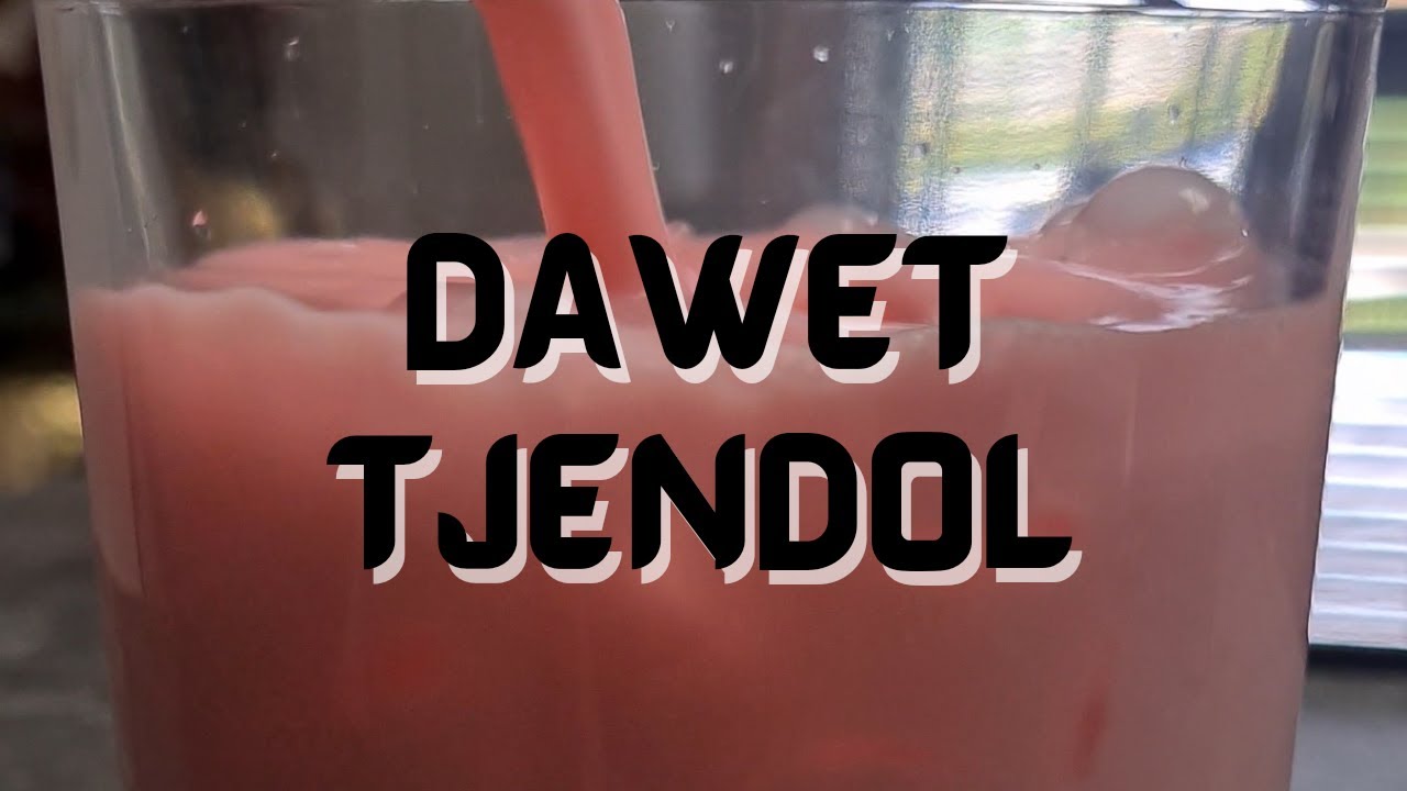 Recept: Super easy en lekkere dawet met tjendol | how to make dawet | CWF
