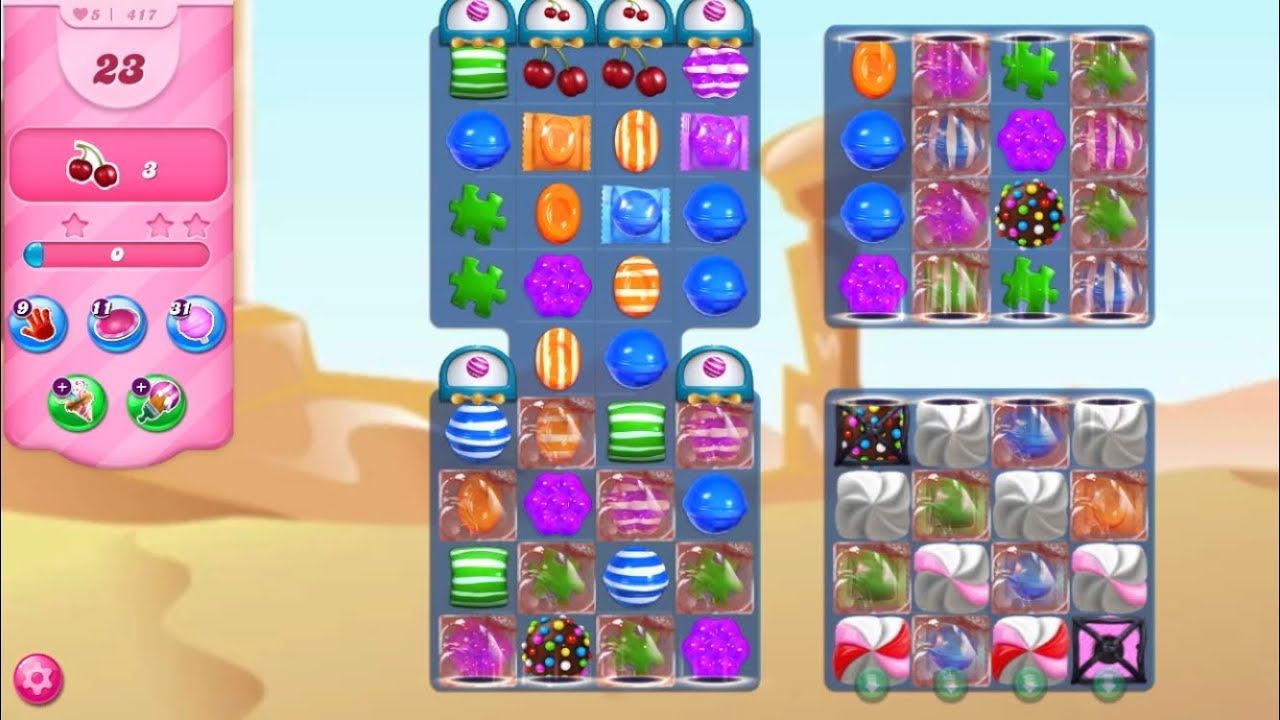 Candy Crush Saga Level 417