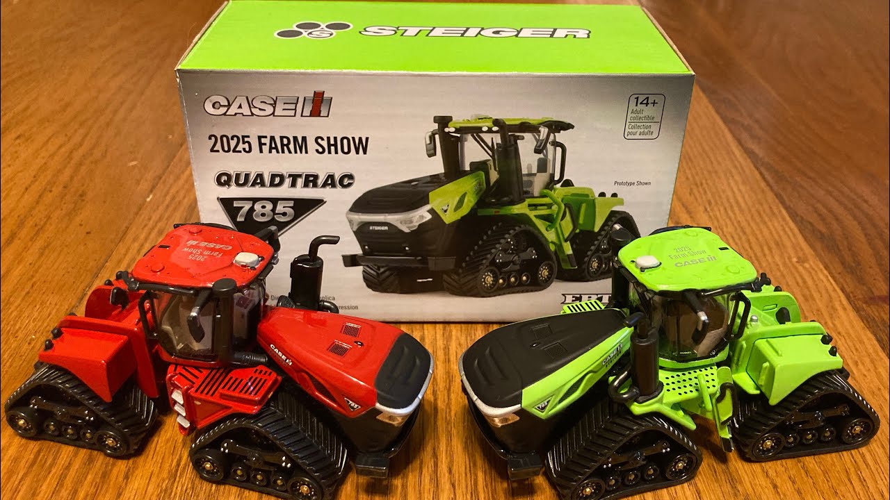 1/64 785 Quadtrac Steiger Green Farm Show 2025 Case IH