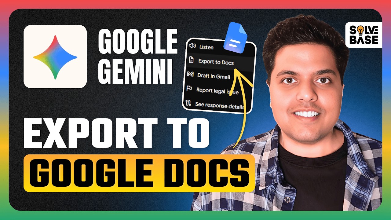 Как экспортировать чат Gemini в Google Docs: краткое руководство