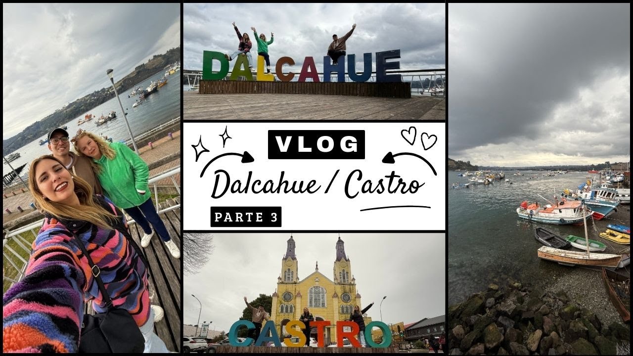 RECORRIENDO el corazón de CHILOÉ 🚗💕: Dalcahue y Castro ⛪🚢🌳 (parte 3)