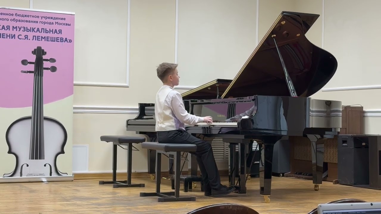 И.С.Бах. Прелюдия и фуга до-минор, c-moll, BWV 847 (ХТК I том)