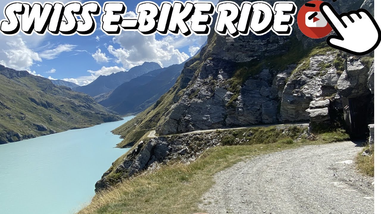 The Most Stunning E-Bike Ride I Have Ever Been On //Mauvoisin Dam To Chanrion Hut 🇨🇭 Verbier Cycling