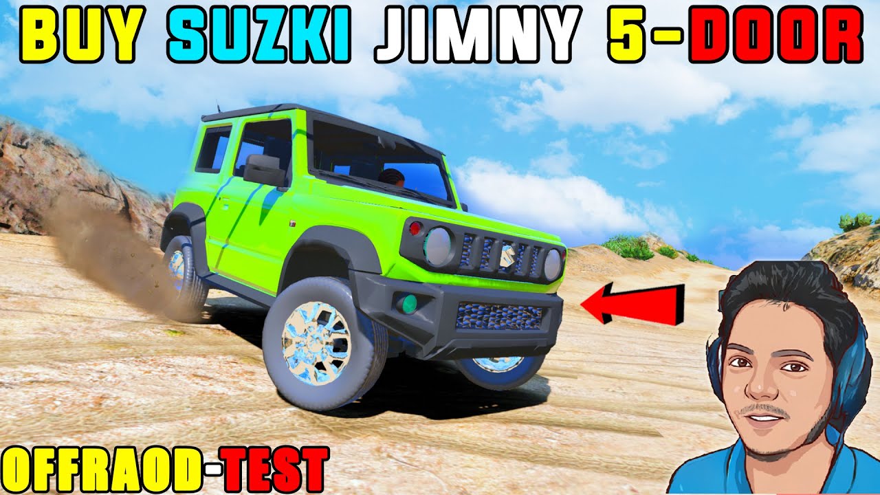 GTA 5 : BUY MARUTI SUZUKI JIMNY CAR FROM INDIA 😍| OFF-ROAD TEST | ANMOL GAMEX