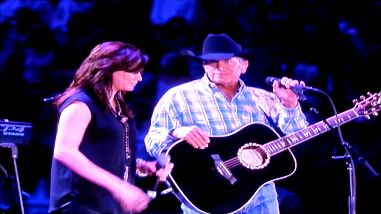 George Strait and Martina McBride 