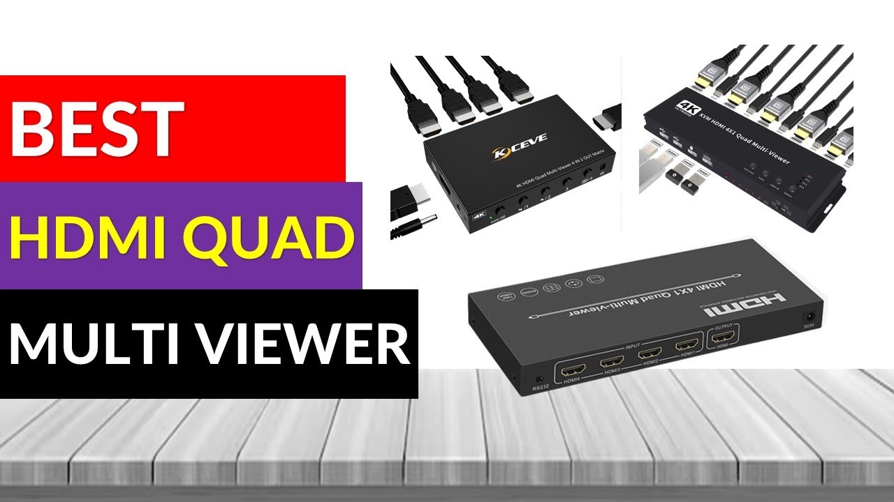 TOP 10 Best HDMI Quad Multi Viewer in 2023