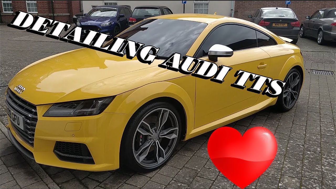 Detailing an AUDI TTS in yellow!