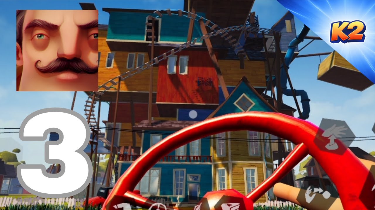 Komşumun gökdelen kadar evi var | Hello Neighbor Mobile | Bölüm - 3