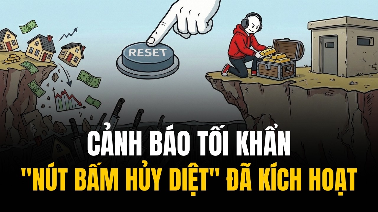 Cơ Hội ĐỔI ĐỜI DUY NHẤT: Chuẩn Bị Gì Cho CÚ SẬP Cài Đặt Lại TÀI SẢN Toàn Cầu | Chọn Gì Để Đầu Tư?