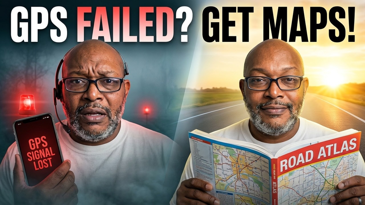 When GPS Fails You | Why Map Books Still Save Lives